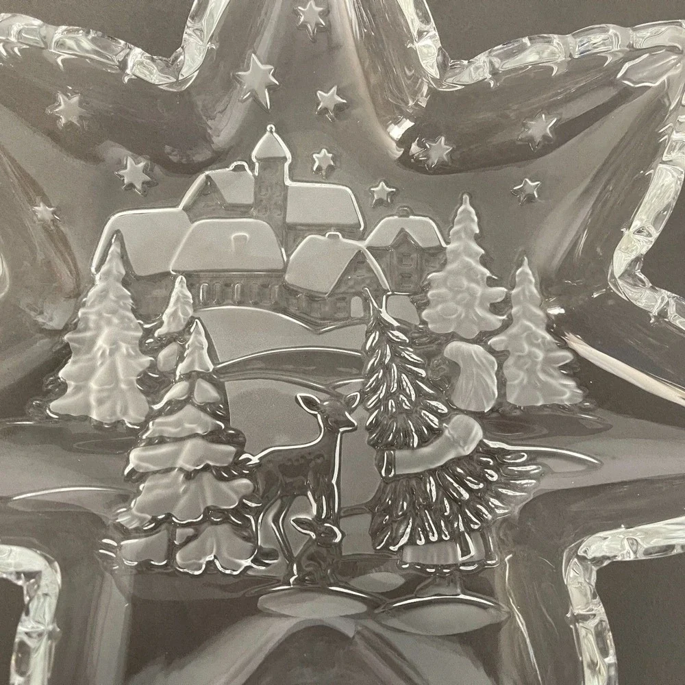 Mikasa Holiday Classics‎ Christmas Star Platter 12.5